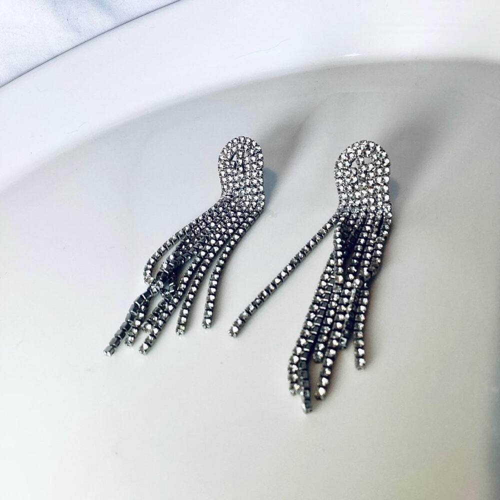 Crystal Dangle Earrings